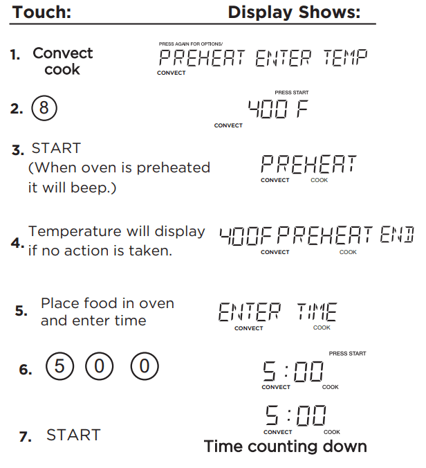 Frigidaire GMOS196CAF Over-the-Range Microwave Oven Manual Frigidaire GMOS196CAF Over-the-Range Microwave 7
