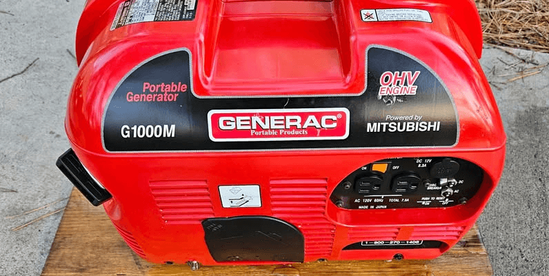 Generac Power Systems G1000M Genrator-Featured