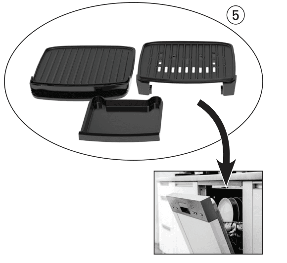 George Foreman GRECV075B Contact Submersible Grill User Manual George Foreman GRECV075B Contact Submersible Grill 8