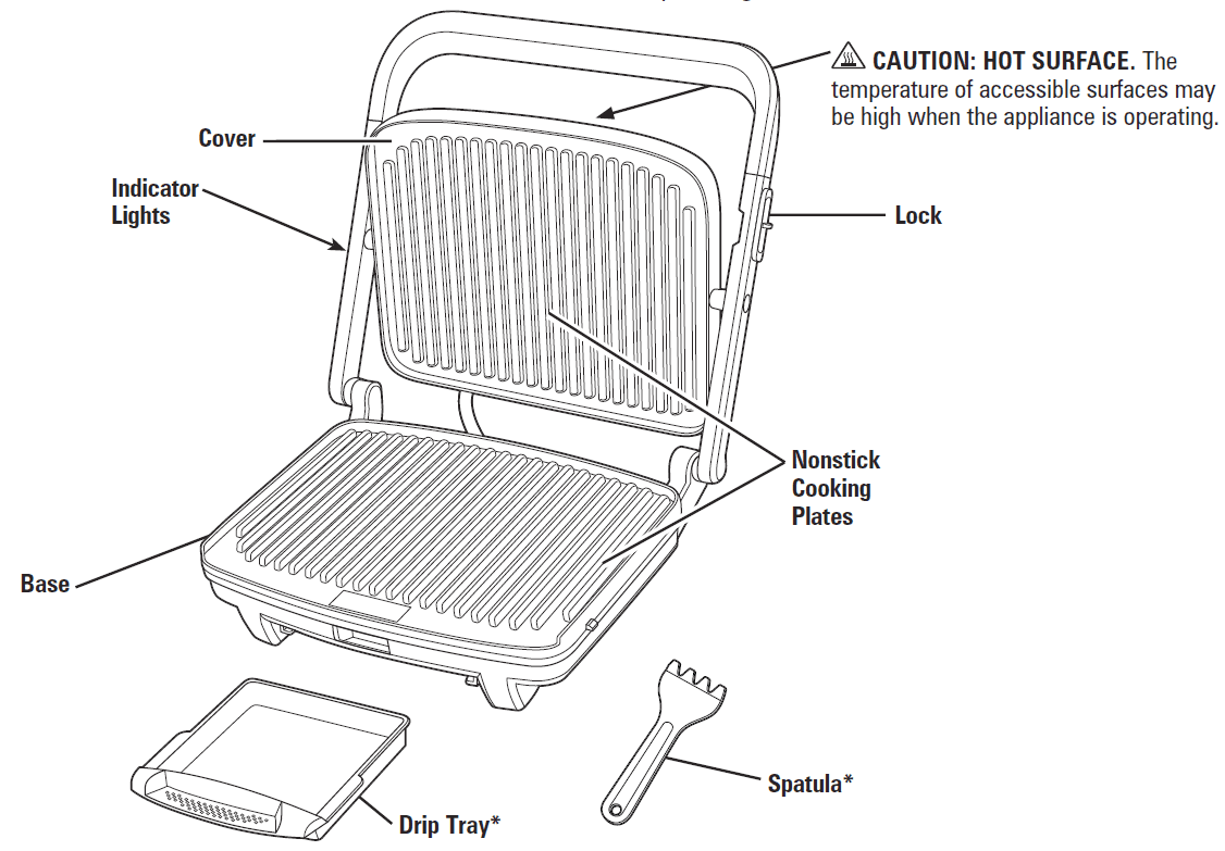 Hamilton Beach 25410 Sandwich Maker-1
