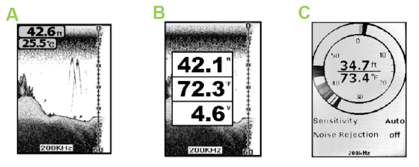 HawkEye Fishtrax 1C Fish Finder 15