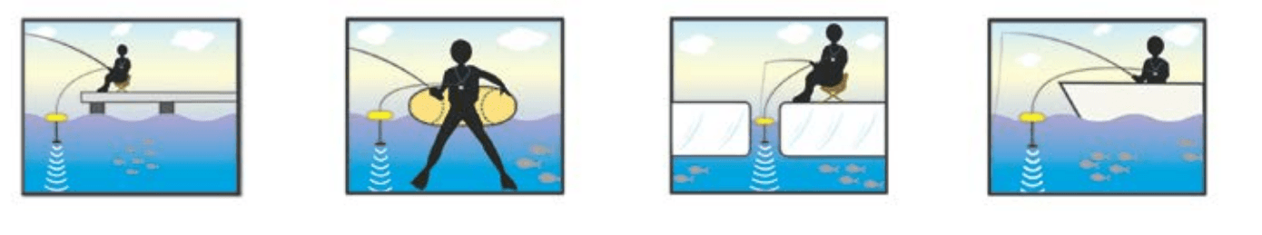 HawkEye Fishtrax 1C Fish Finder 2