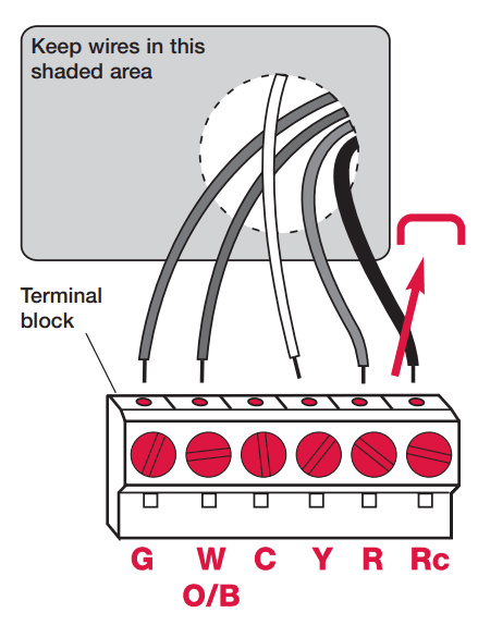 Honeywell FocusPRO TH6110D Programmable Thermostat Installation Guide Honeywell FocusPRO TH6110D Programmable Thermostat 6