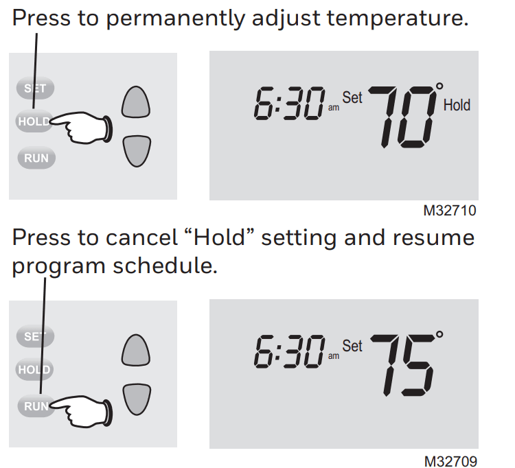 Honeywell Pro 2000 Series Programmable Thermostat 13