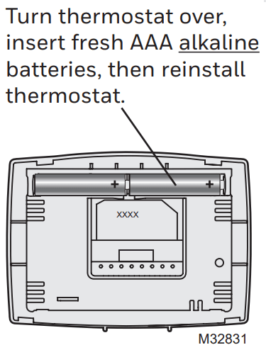 Honeywell Pro 2000 Series Programmable Thermostat 17