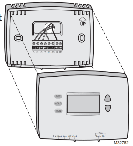 Honeywell Pro 2000 Series Programmable Thermostat 18