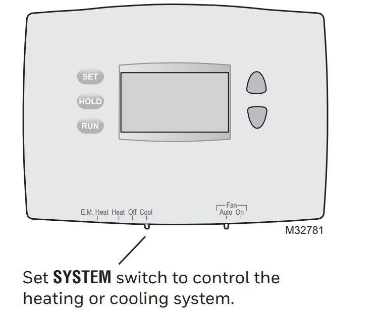 Honeywell Pro 2000 Series Programmable Thermostat 4