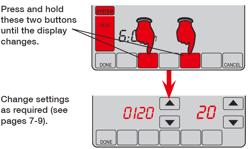 Honeywell VisionPRO TH8000 Series Programmable Thermostat Installation Guide Honeywell VisionPRO TH8000 Series Programmable Thermostat-10