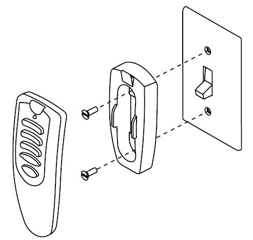 Hunter 85095 RF Integrated Ceiling Fan Remote Control Instruction Manual-5