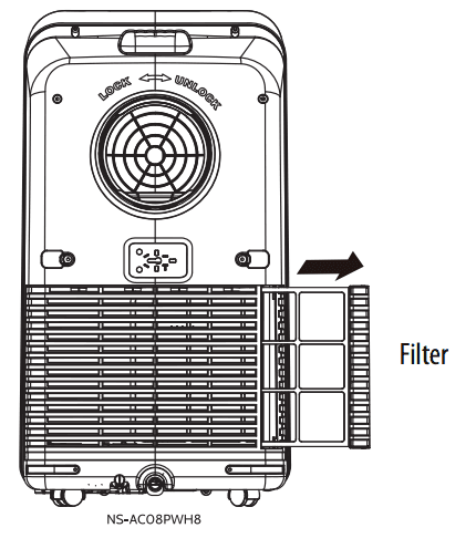 Insignia NS-AC8WU3 8000 BTU Window Air Conditioner 21