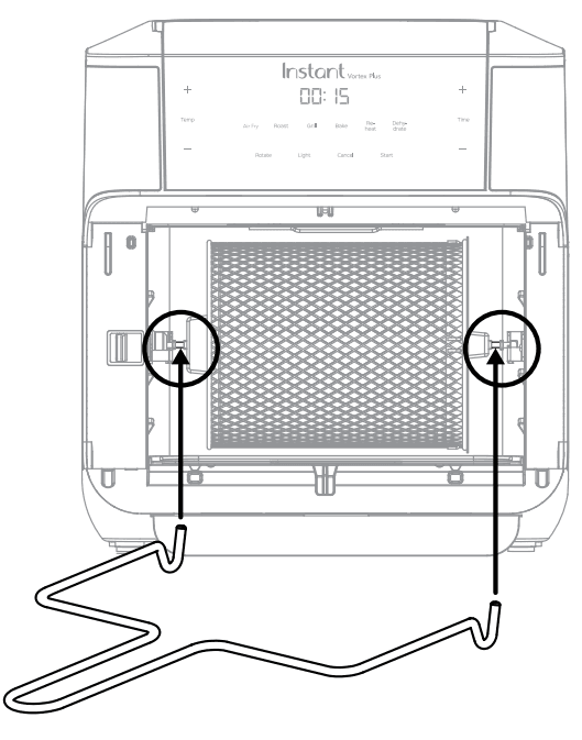 Instant Vortex Plus 10QT Air Fryer Oven 10
