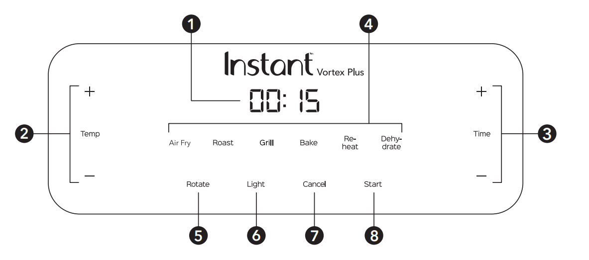 Instant Vortex Plus 10QT Air Fryer Oven 4