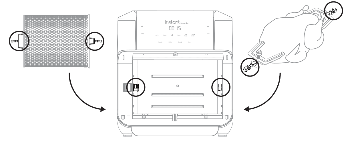 Instant Vortex Plus 10QT Air Fryer Oven 6