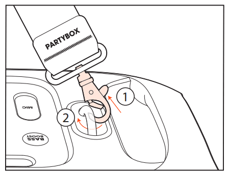 JBL PartyBox On-The-Go Essential Party Speaker 17