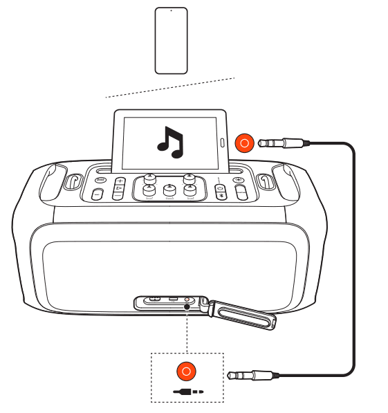 JBL PartyBox On-The-Go Essential Party Speaker 8