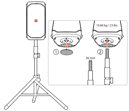 JBL Partybox 110 Portable Bluetooth Speaker 14