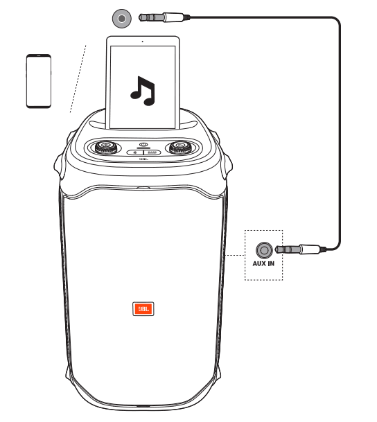 JBL Partybox 110 Portable Bluetooth Speaker 9