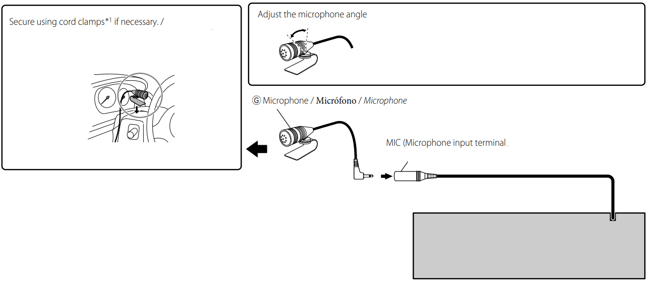 JVC KD-A735BT CD Receiver Installation 10