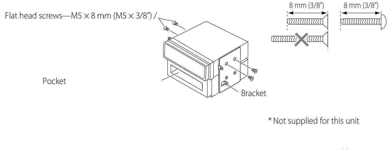 JVC KD-A735BT CD Receiver Installation 6