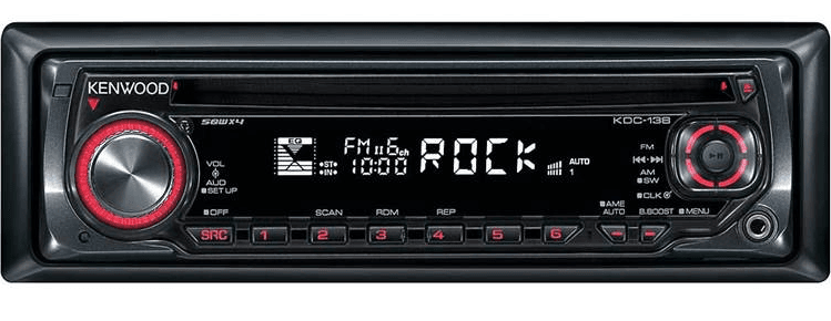 Kenwood KDC-138 CD Player Dash Receiver-product