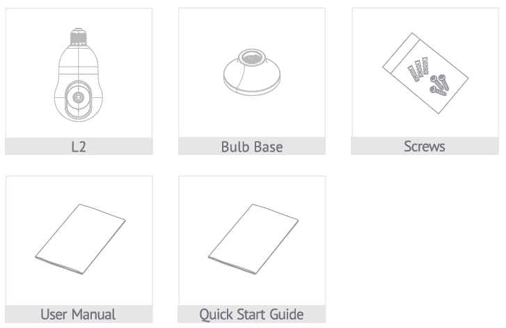 LaView L2 PAN-TILT 4MP Bulb Security Camera User Manual-2