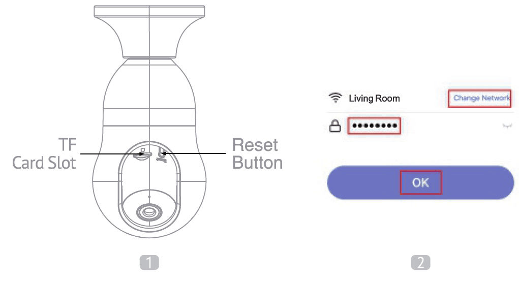 LaView L2 PAN-TILT 4MP Bulb Security Camera User Manual-3