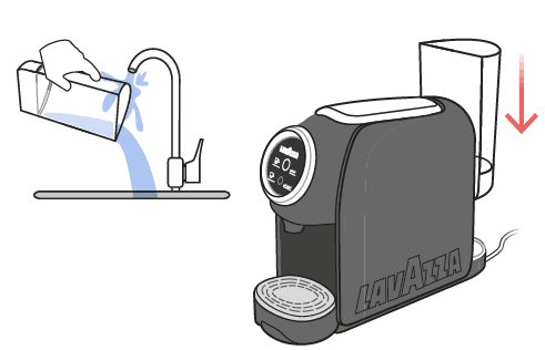 Lavazza LB 300 Classy Mini Single Serve Espresso Coffee Machine-1