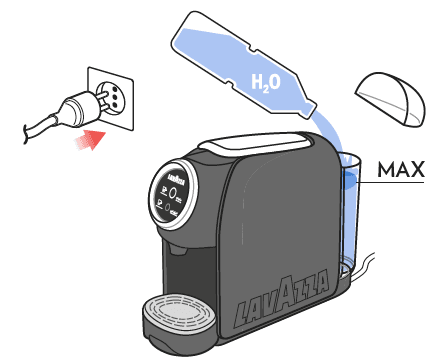 Lavazza LB 300 Classy Mini Single Serve Espresso Coffee Machine-2