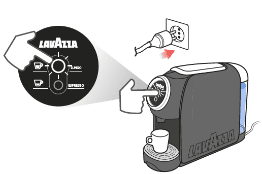 Lavazza LB 300 Classy Mini Single Serve Espresso Coffee Machine-5