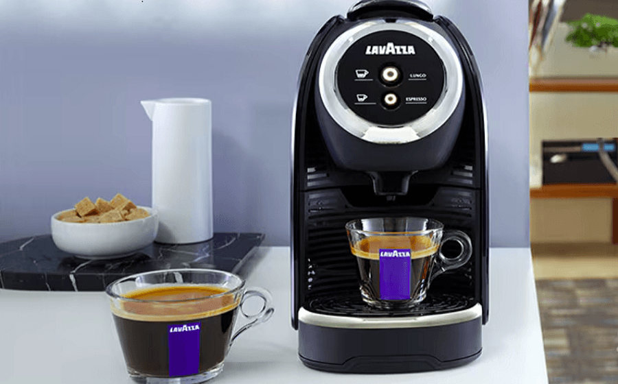 Lavazza LB 300 Classy Mini Single Serve Espresso Coffee Machine-feat
