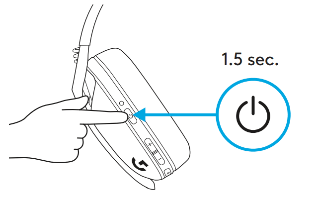 Logitech G435 Bluetooth Wireless Gaming Headset 10