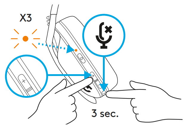 Logitech G435 Bluetooth Wireless Gaming Headset 13