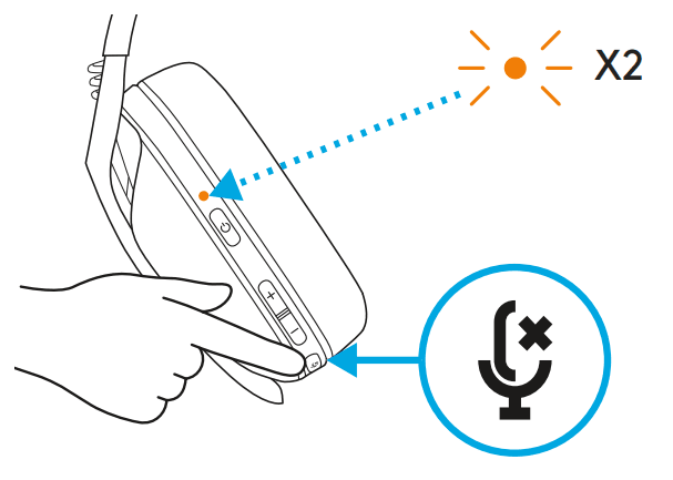 Logitech G435 Bluetooth Wireless Gaming Headset 18