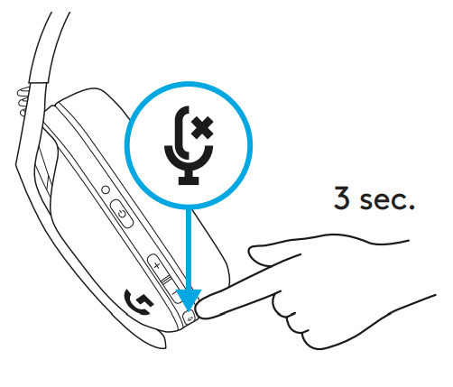 Logitech G435 Bluetooth Wireless Gaming Headset 7