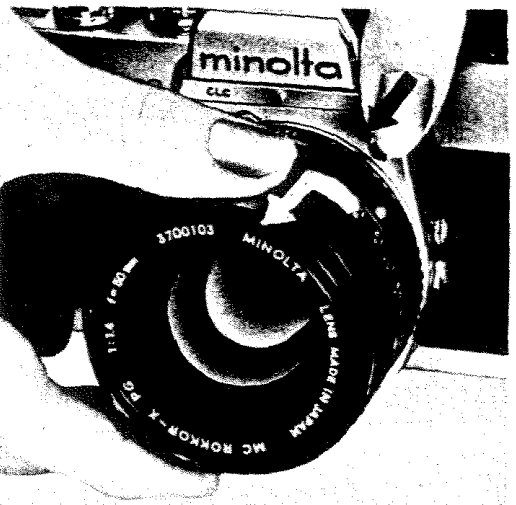 Minolta SR-T200 SLR Film Camera Owners Manual Minolta SR-T200 SLR Film Camera-15