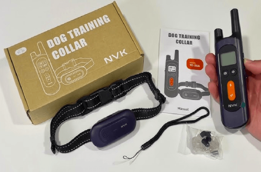 NVK TC-20 Dog Training Shock Collar with Remote User Manual