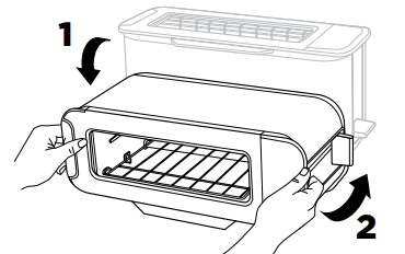 Ninja ST101 Foodi 2-in-1 Flip Toaster 8