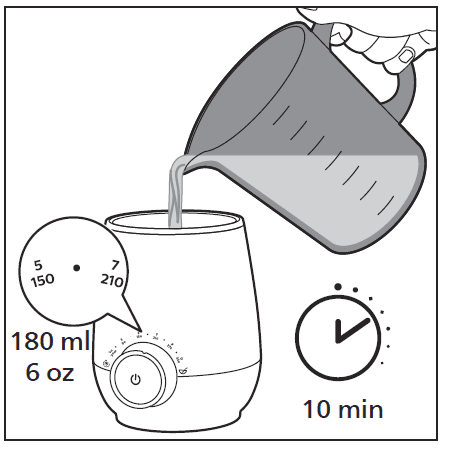 Philips SCF358 Avent Premium Fast Bottle Warmer-11