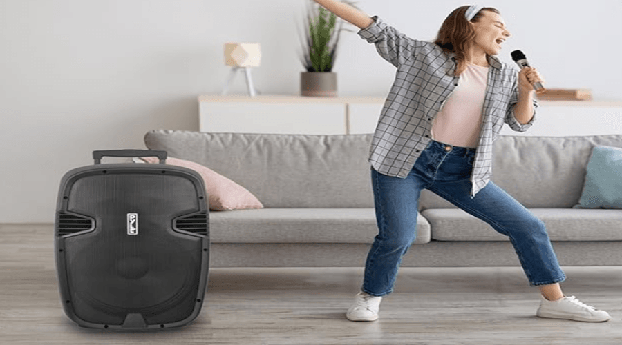 Pyle PSBT105A Portable Bluetooth PA Speaker User Manual