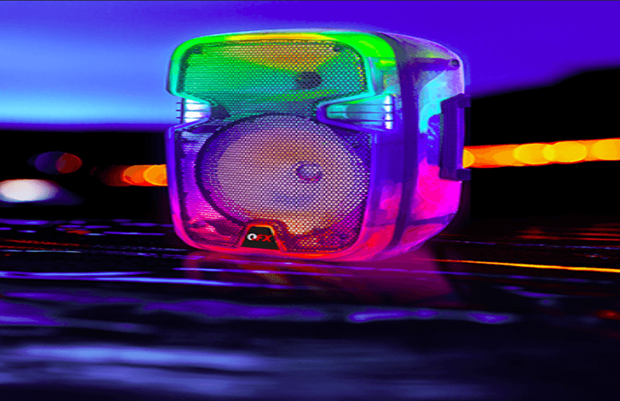 QFX PBX-8008SM TWS Bluetooth Portable Speakers User Manual