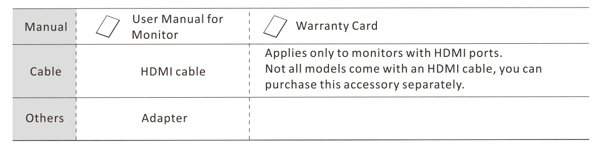SANSUI ES-G24X5 24-inch Full HD Gaming Monitor User Manual SANSUI ES-G24X5 24-inch Full HD Gaming Monitor 1