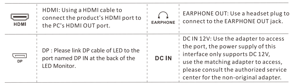 SANSUI ES-G24X5 24-inch Full HD Gaming Monitor User Manual SANSUI ES-G24X5 24-inch Full HD Gaming Monitor 6