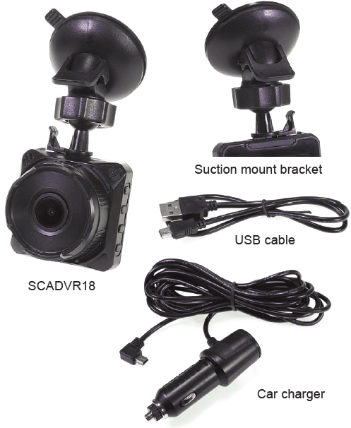 SCA Full HD 1080P Dash Cam Instruction Manual SCA Full HD 1080P Dash Cam Instruction Manual-1