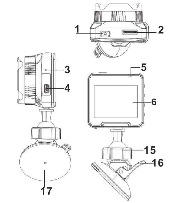 SCA Full HD 1080P Dash Cam Instruction Manual SCA Full HD 1080P Dash Cam Instruction Manual-2