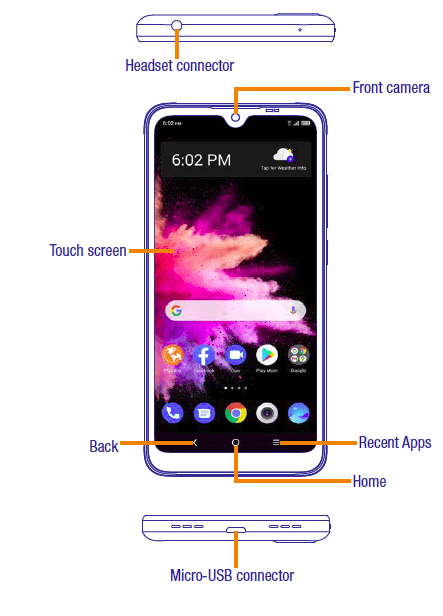 TCL T602DL 30Z NXTVISION Display Smart Cell Phone User Manual TCL T602DL 30Z NXTVISION Display Smart Cell Phone User Manual-1