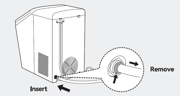 THEREYE ER-IM03 Countertop Self-Cleaning Nugget Ice Maker User Manual THEREYE ER-IM03 Countertop Self-Cleaning Nugget Ice Maker 12