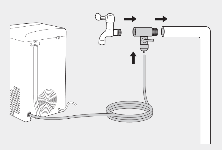 THEREYE ER-IM03 Countertop Self-Cleaning Nugget Ice Maker 4