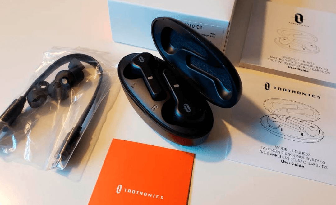 TaoTronics TT-BH053 SoundLiberty 53 Wireless Stereo Earbuds User Guide