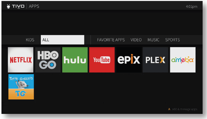 Tivo Blue Ridge Experience 10