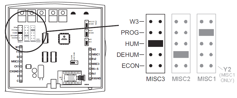 Venstar T2900 Slimline Commercial Digital Thermostat-12